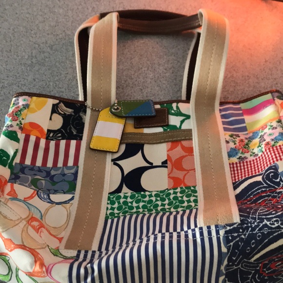 Coach patchwork tote - Picture 1 of 1
